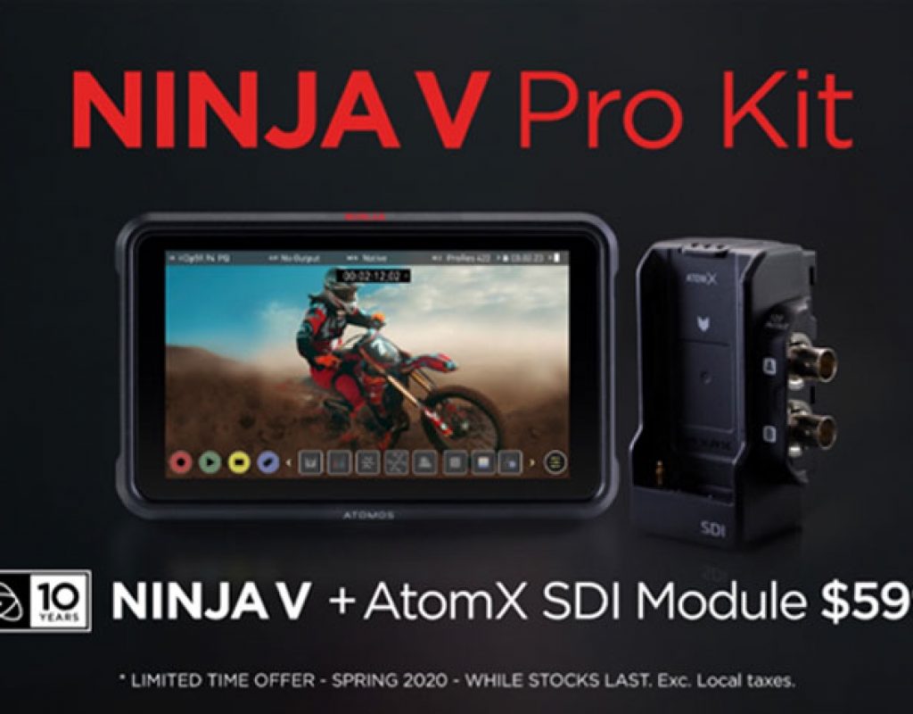 Atomos Lock-Down Price-Down: get the Ninja V Pro kit for $599