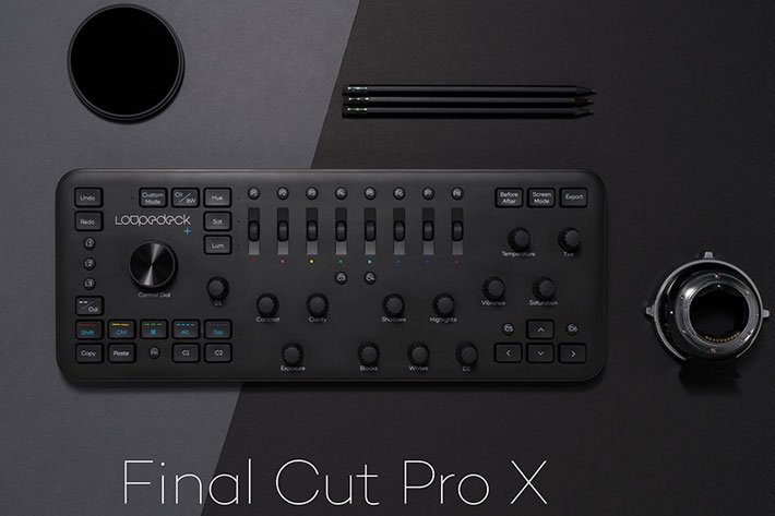 Loupedeck+ now compatible with Final Cut Pro X and Adobe Audition