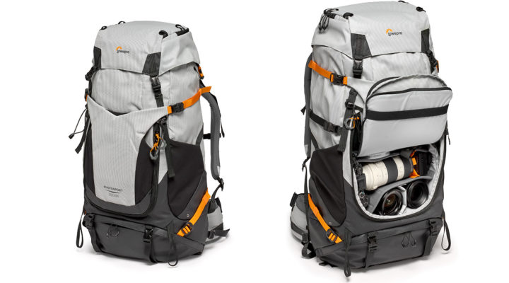 PhotoSport PRO: a new LowePro backpack with recycled fabric