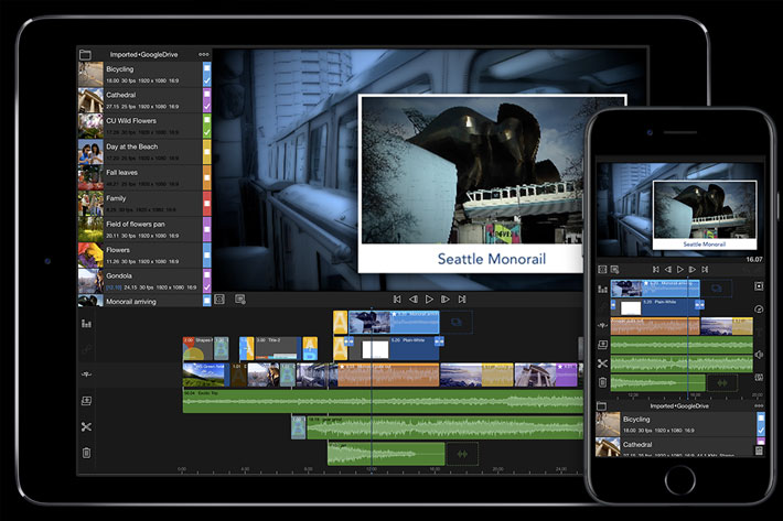 LumaFusion with Storyblocks, for mobile filmmakers