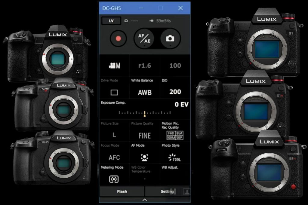 Panasonic releases LUMIX Tether for Streaming with S1, GH5 and G9 cameras