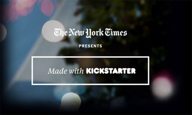 New York Times Shows Documentaries Made With Kickstarter 23