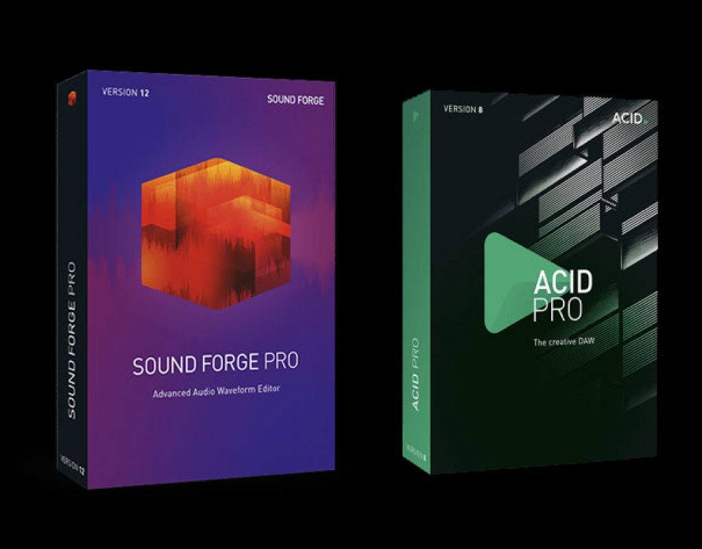 ACID Pro and SOUND FORGE Pro 12 updated