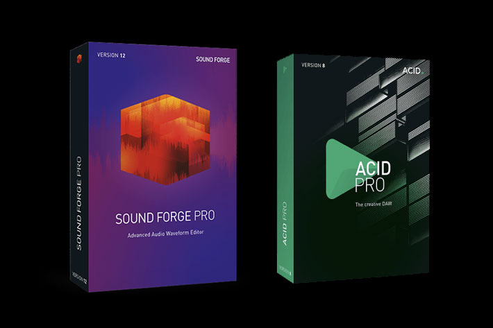 ACID Pro and SOUND FORGE Pro 12 updated