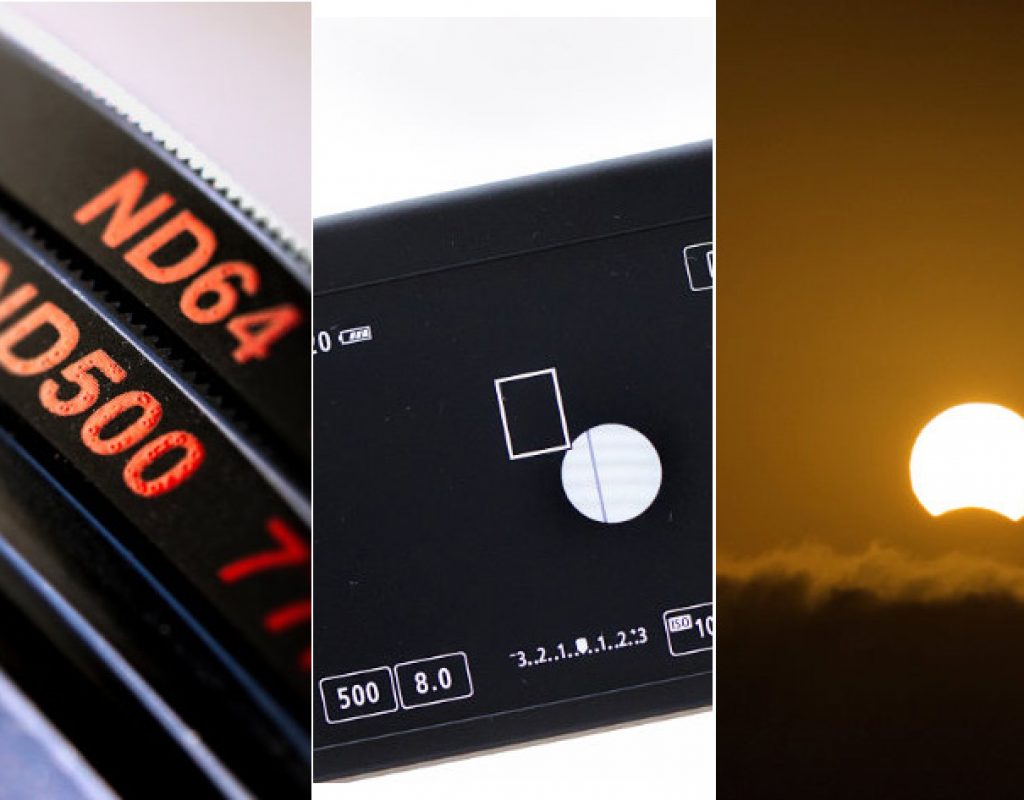 Manfrotto ND filters, the eclipse and the power of stacking