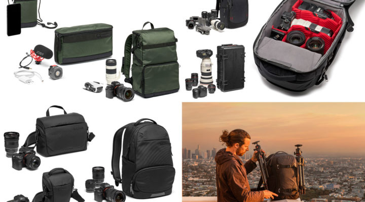 Manfrotto renews its camera bag range
