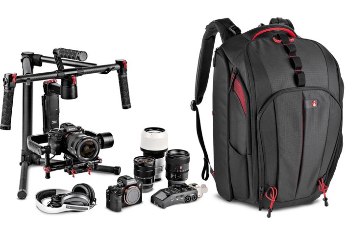 Manfrotto’s Cinematic backpacks for run and gun
