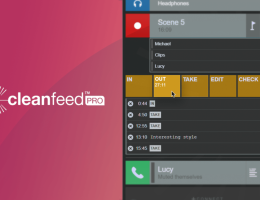 Cleanfeed Pro adds markers & notes 20