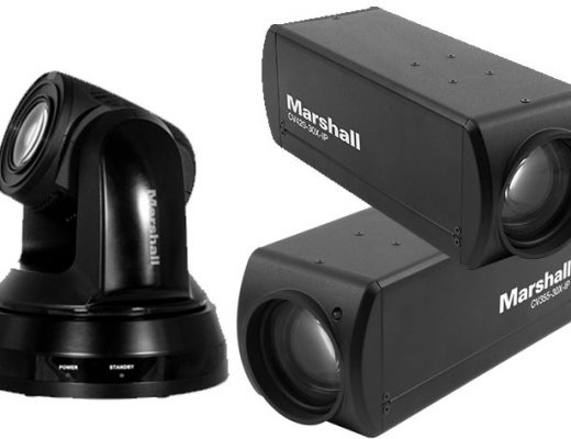 Marshall Electronics: four new IP cameras for broadcast production