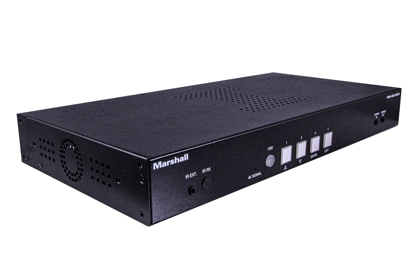 ISE 2026: Marshall Electronics showcases VMV-402-3GSH 4x switch