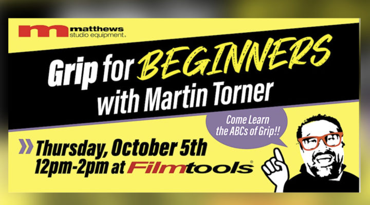 Grip for Beginners, a workshop at Filmtools!