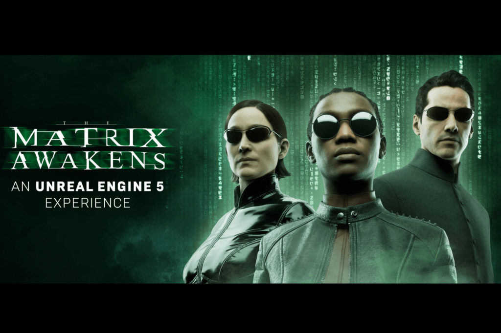 The Matrix Awakens: UE 5 and cinematic creation through simulation