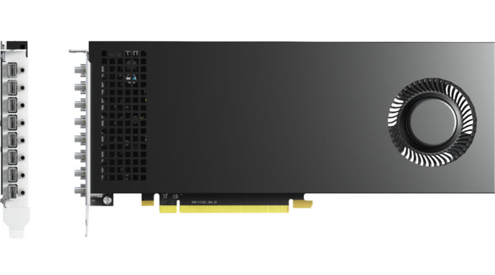 Matrox LUMA Pro A380 Octal drives four 8K displays
