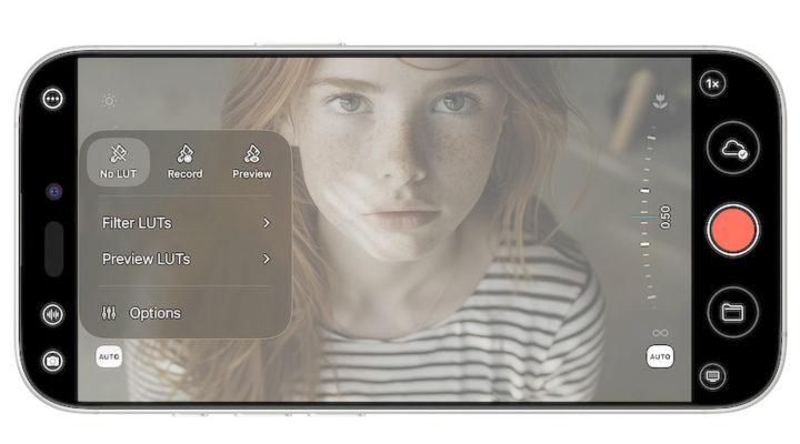 Mavis Camera app update adds LUT workflows and Open Gate capture