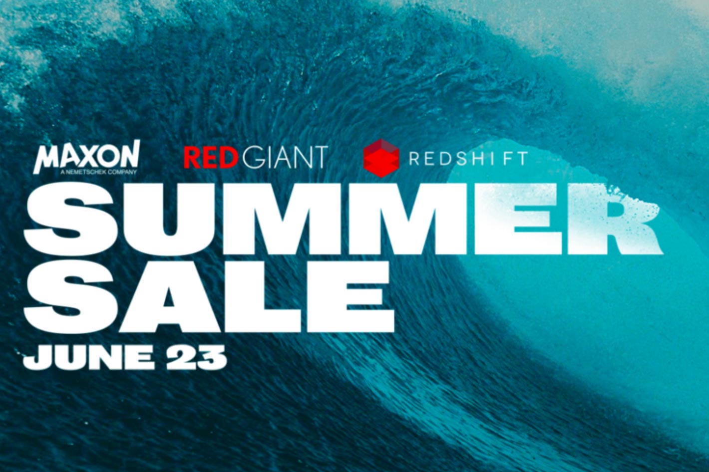 Maxon, Red Giant and Redshift: the blowout Summer Sale
