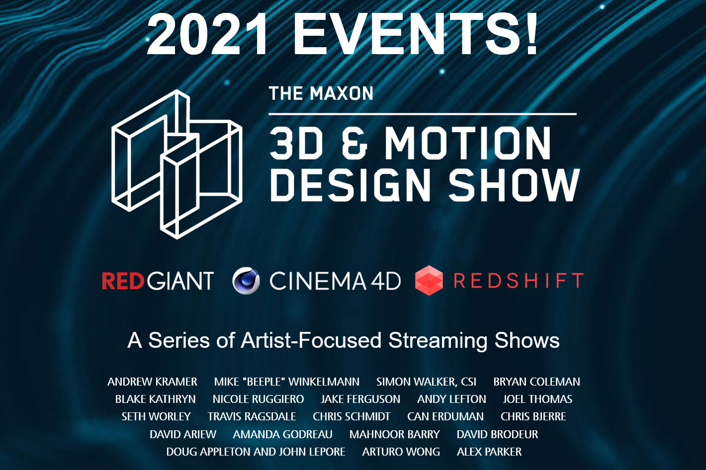 Maxon: two days of 3D & Motion Design Show