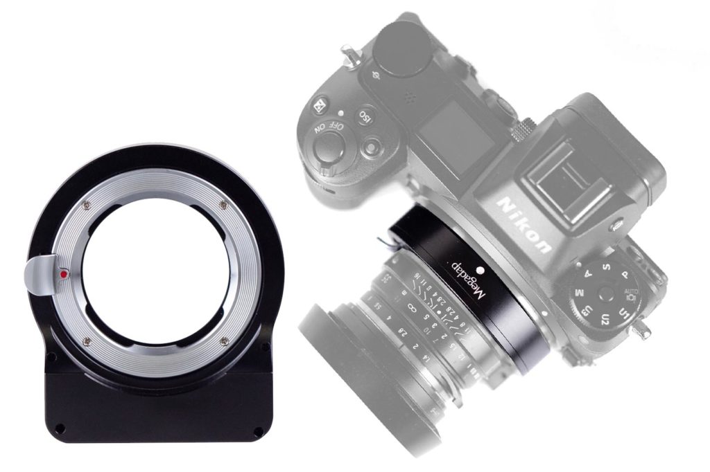 Megadap adapter turns manual focus lenses into autofocus
