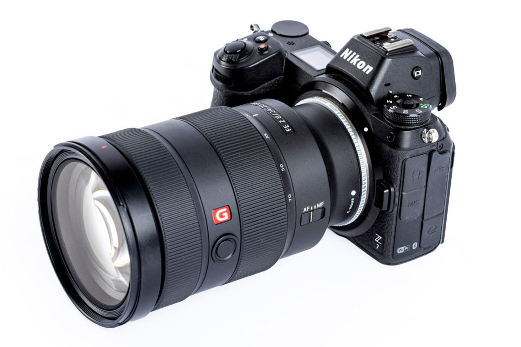 Megadap ETZ11 adapter: use Sony E lenses with Nikon Z cameras