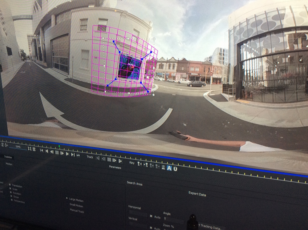 Using the remove tools in mocha Pro to remove camera rigs from a 360 scene will be one application of mocha in the VR space.