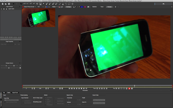 Motion Tracking and Green Screen with After Effects & Mocha AE 4