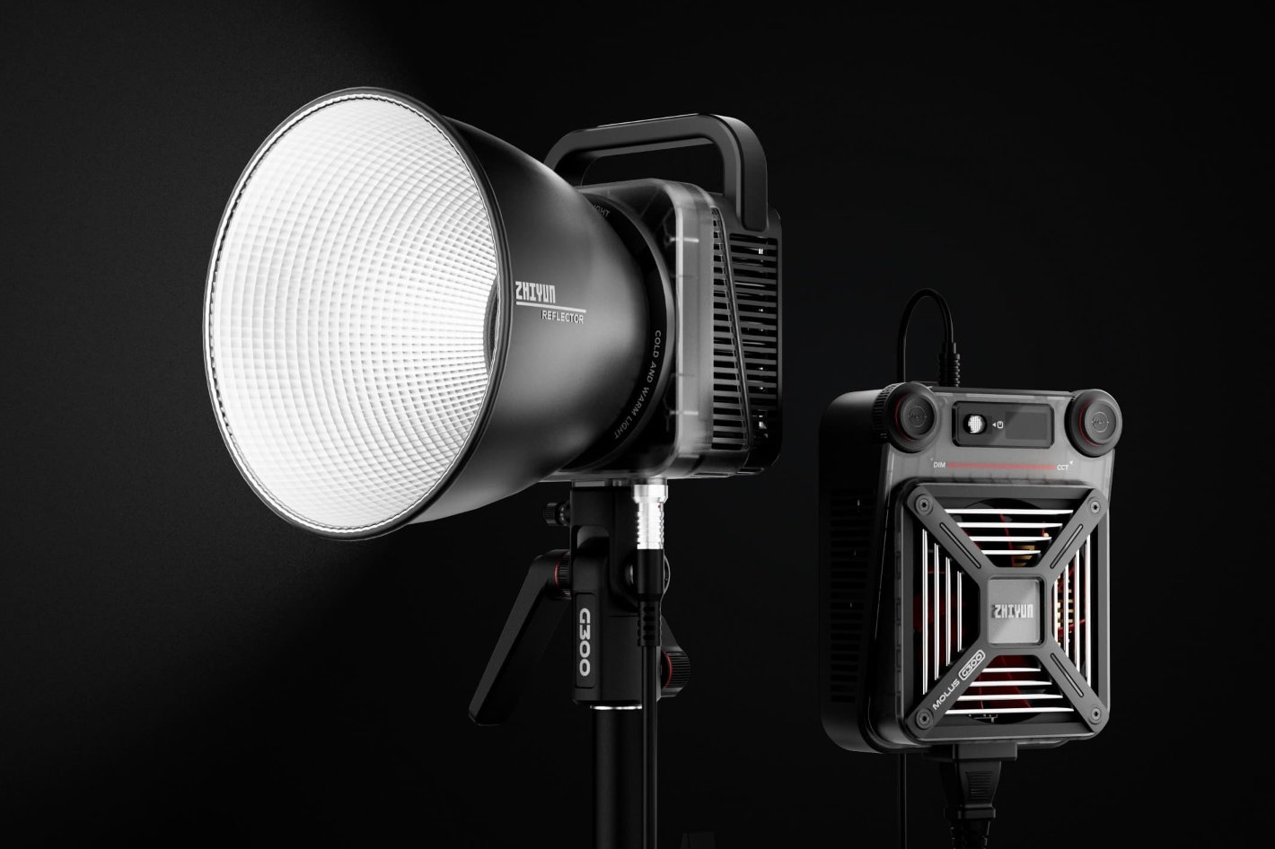 ZHIYUN announces new MOLUS G300 COB light