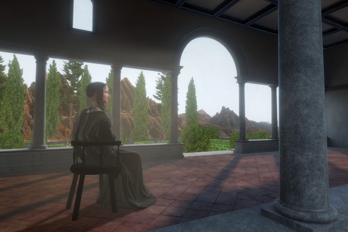 The Mona Lisa in virtual reality in your own home