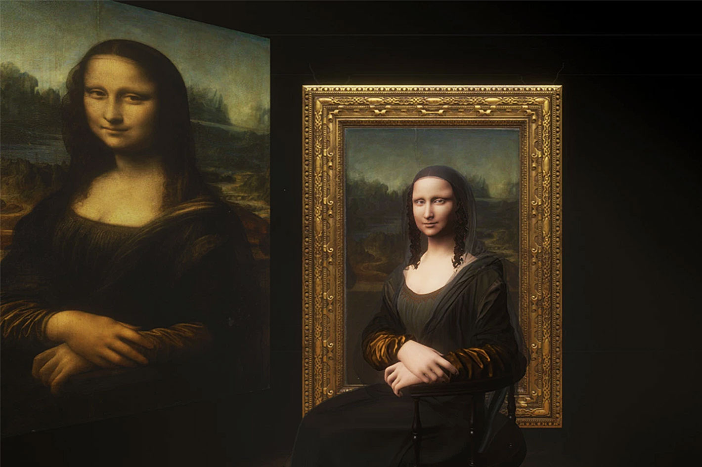 Mona Lisa: Beyond the Glass, a first for the Musée du Louvre