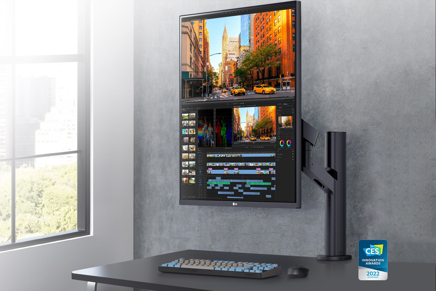 LG DualUp and Samsung ViewFinity: new monitors for content creators