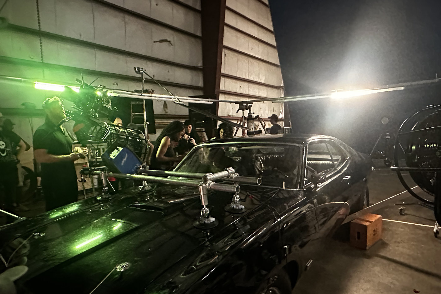Matysiak paints “Motor City” in neon with Astera