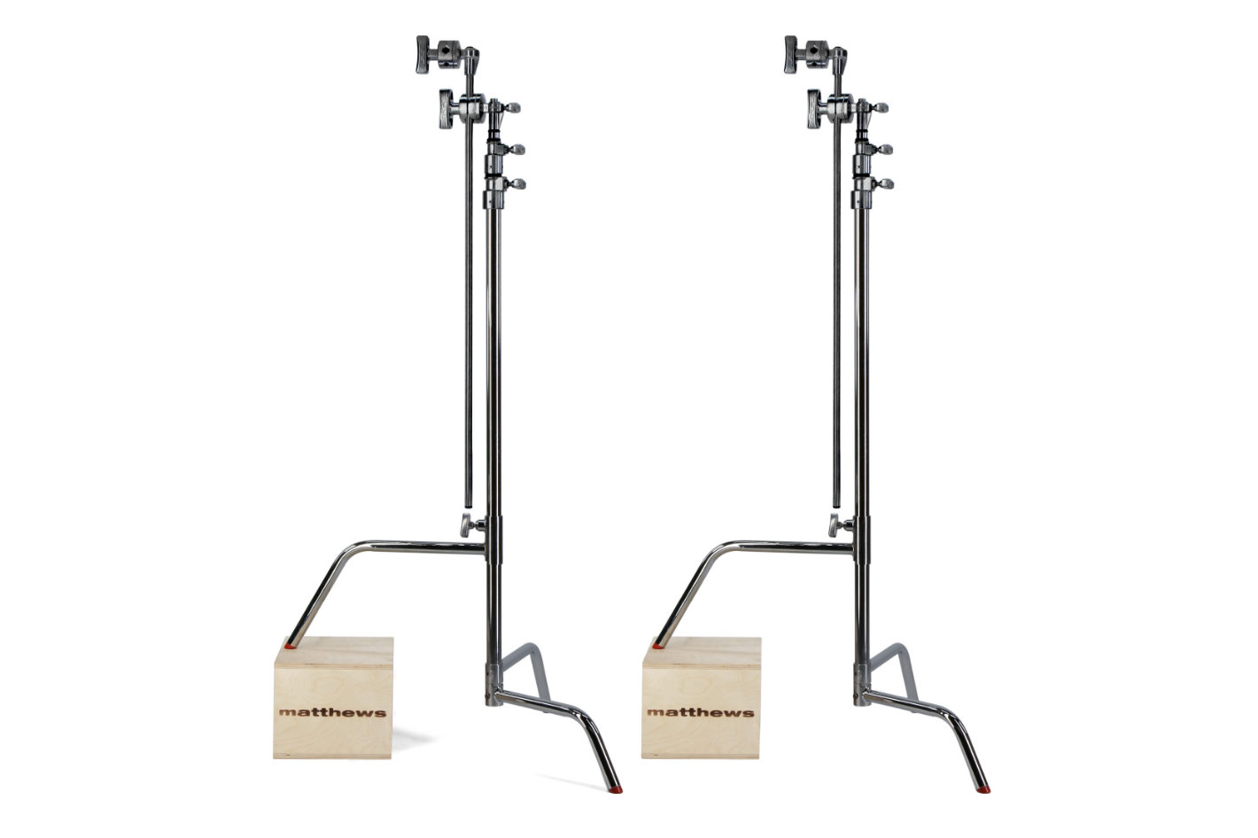 Matthews introduces 40" Sliding Leg C-Stand 2-Pack 3