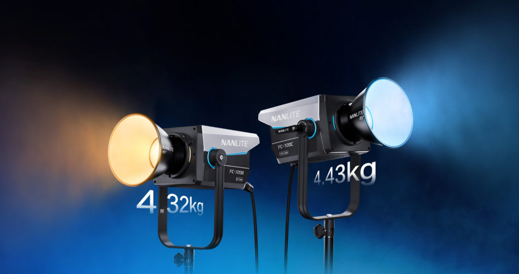 Nanlite expands FC series with two new FC-720 spotlights