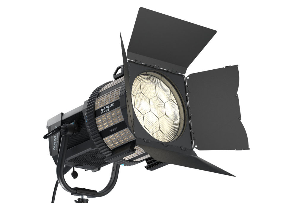 NANLUX announces motorized Fresnel lens for Evoke 2400B LED spotlight