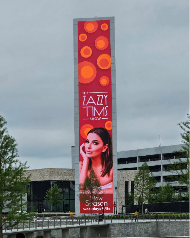 Atlanta has the largest freestanding LED screen in North America