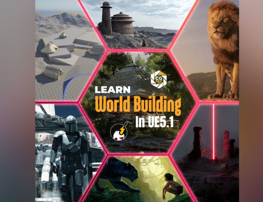World Building in Unreal Engine 5.1: a live course on Zoom