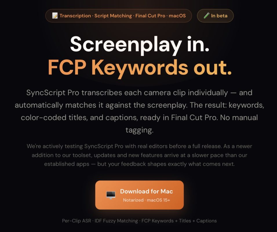 Roundup: New software for video editors 5 Roundup: New software for video editors 5