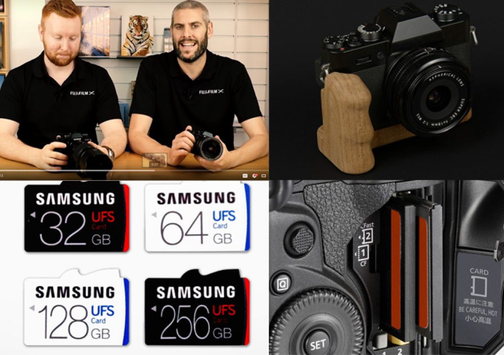 Fujifilm X-T2 and professional video, Samsung and the universal card