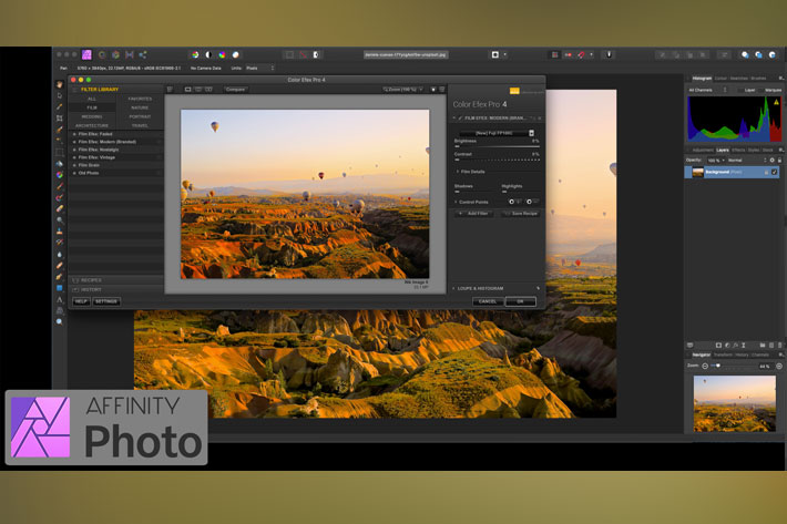 Nik Collection 2.5: new color films and compatibility with Affinity Photo