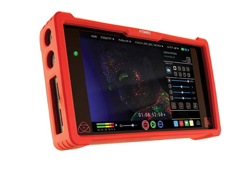 The new Ninja Assassin from Atomos combines professional 4K/HD recording with 7" 1920x1080 monitoring 16