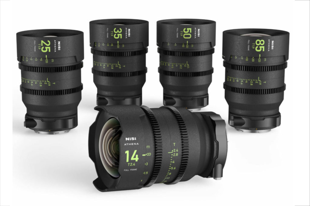 NiSi Athena Prime cinema lenses on pre-order now
