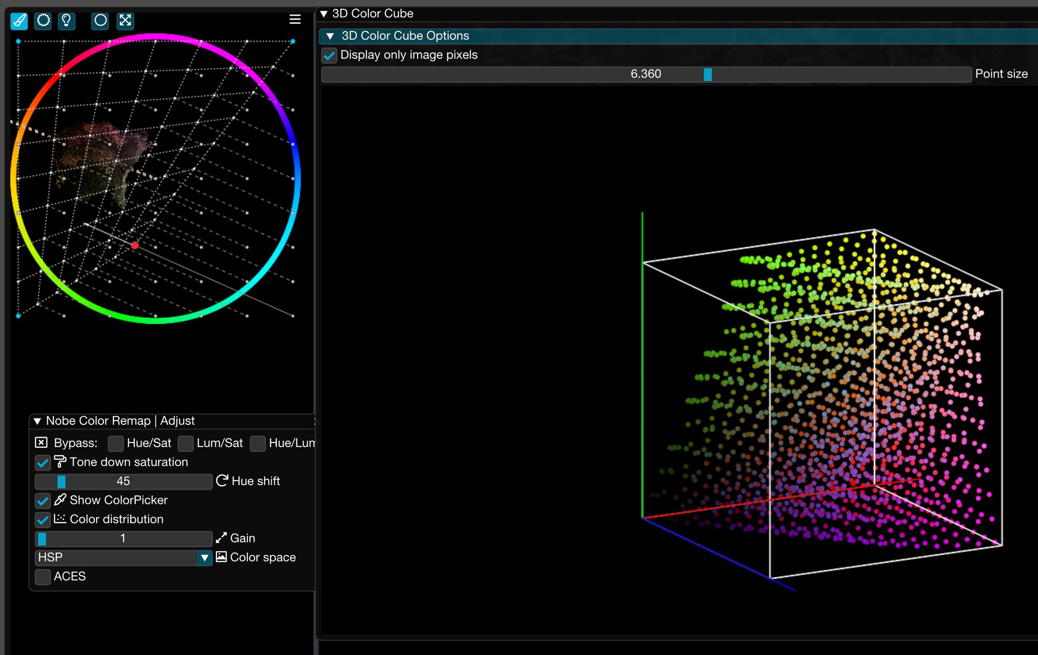 Nobe Color Remap for all your post-production tools. The original Color Warper 8