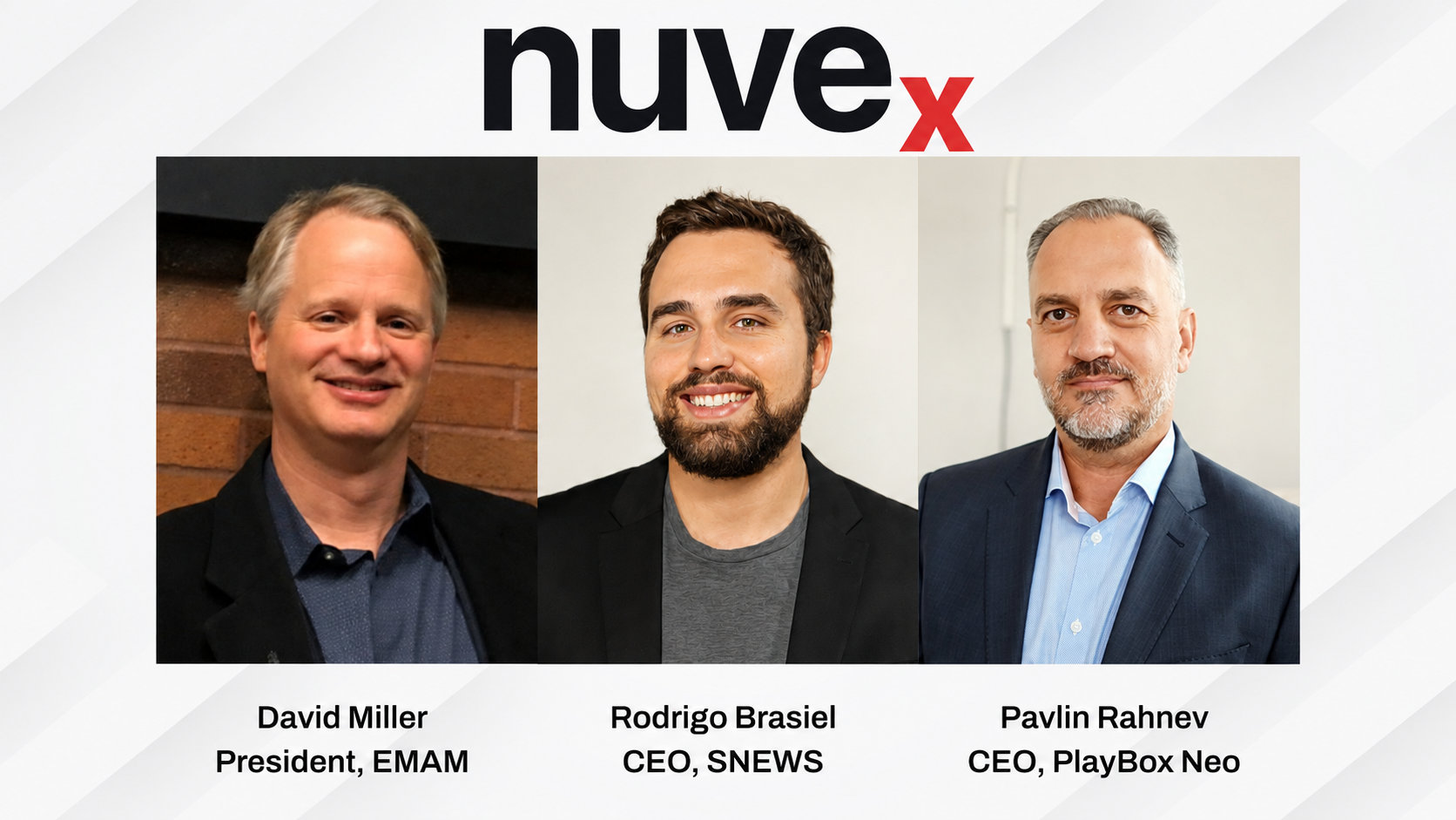 EMAM, PlayBox Neo and SNEWS launch combined Nuvex System