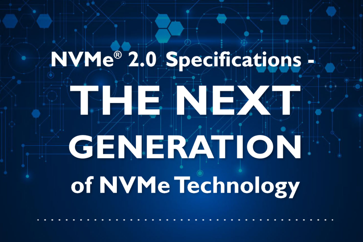 New NVMe 2.0 standard includes support for Hard Disk Drives