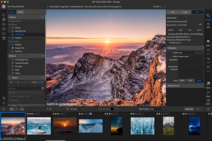 ON1 Photo RAW 2019 photo editor now available