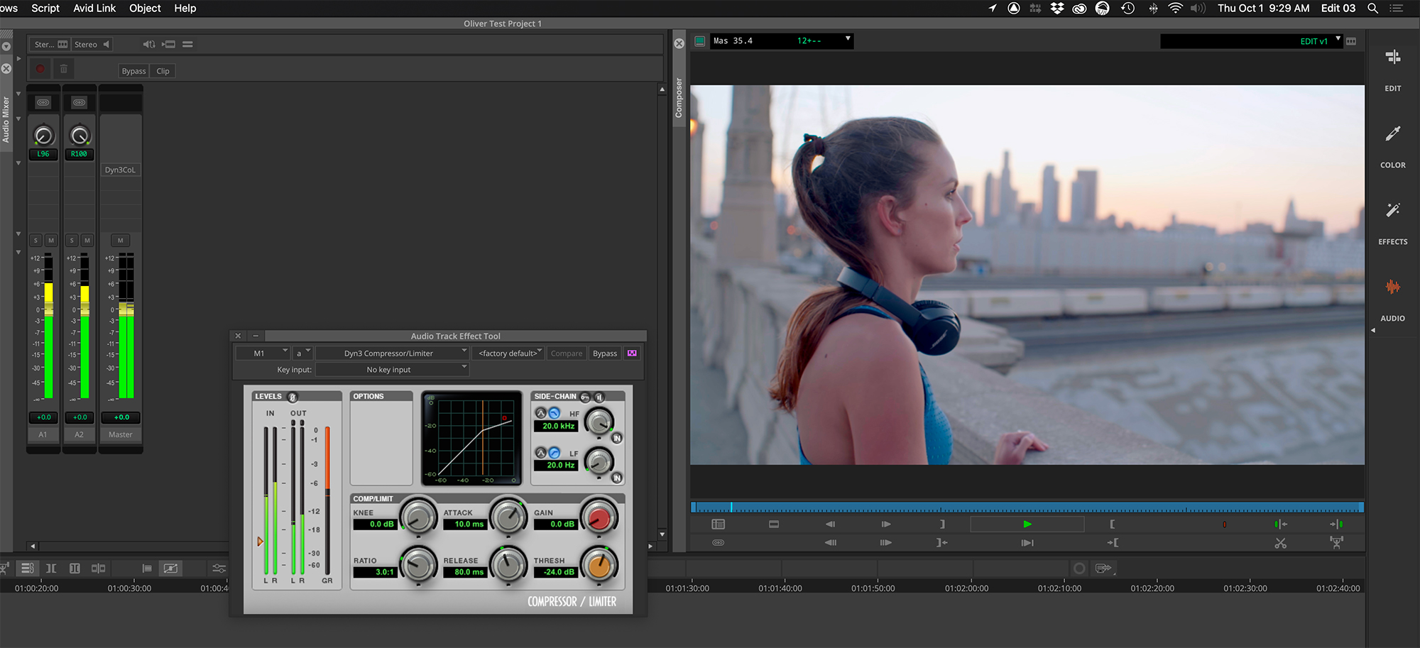 Avid Media Composer audio plug-ins