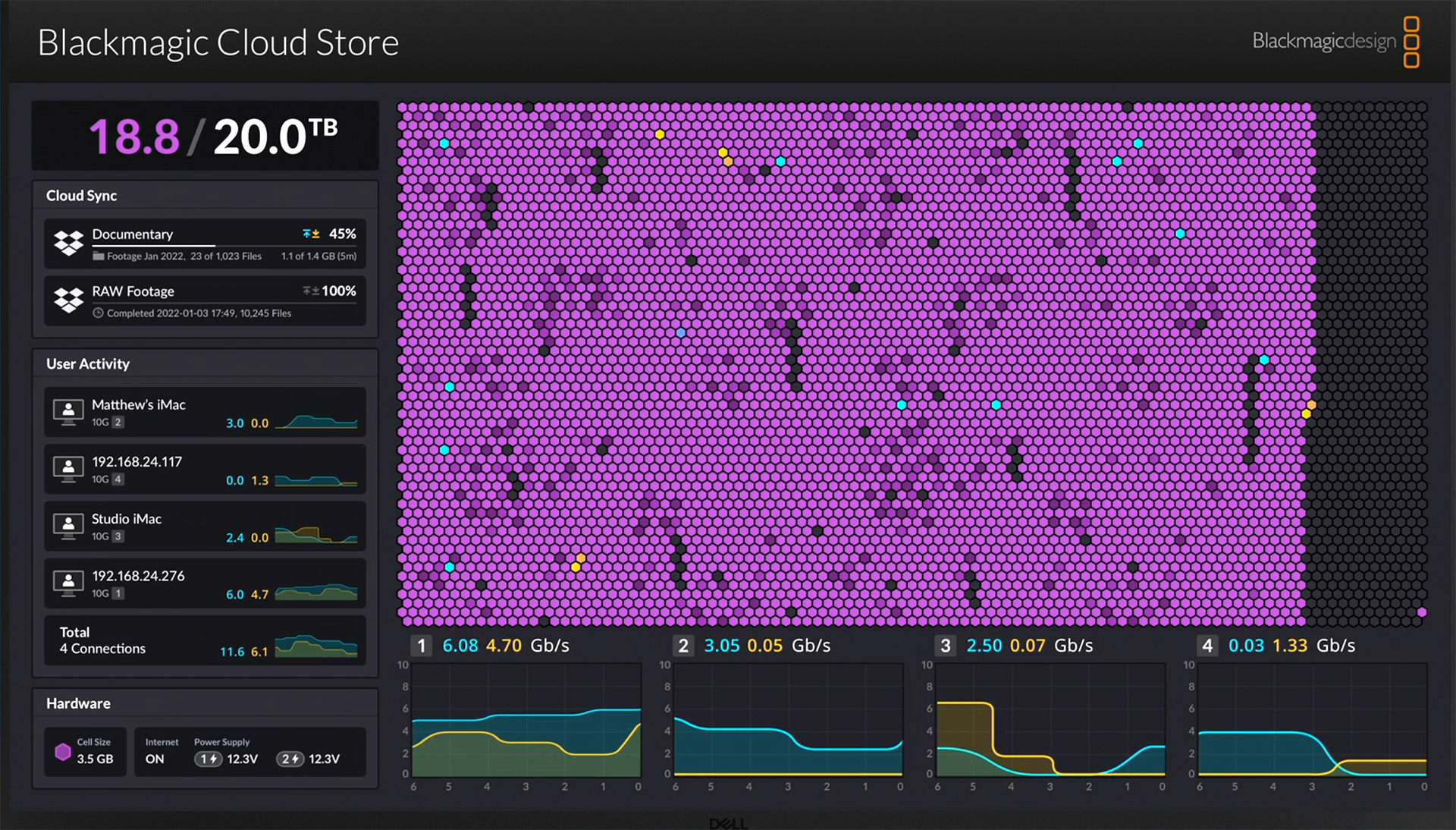 The wait is over. Blackmagic Cloud Store is shipping. A Review. 9