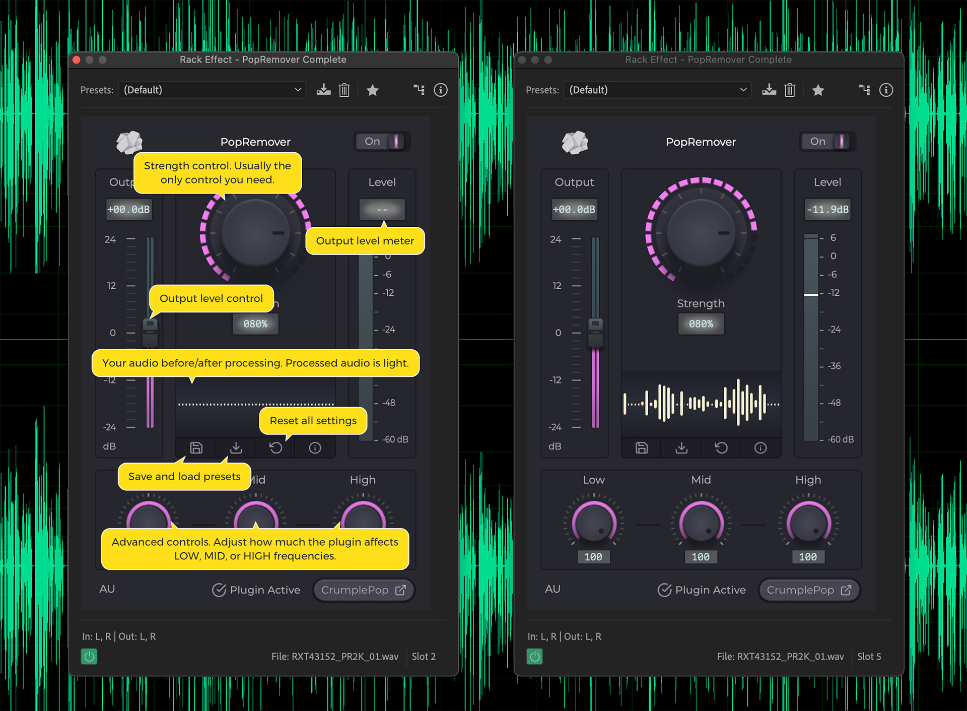 Review: CrumplePop Audio Suite from BorisFX 5
