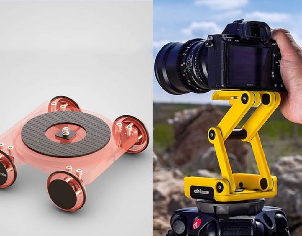ORTAK Skate 3D 3D Print Your Own Tabletop Dolly And Tripod Head By