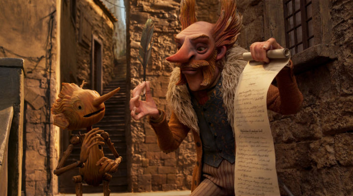 Pinocchio and Count Volpe