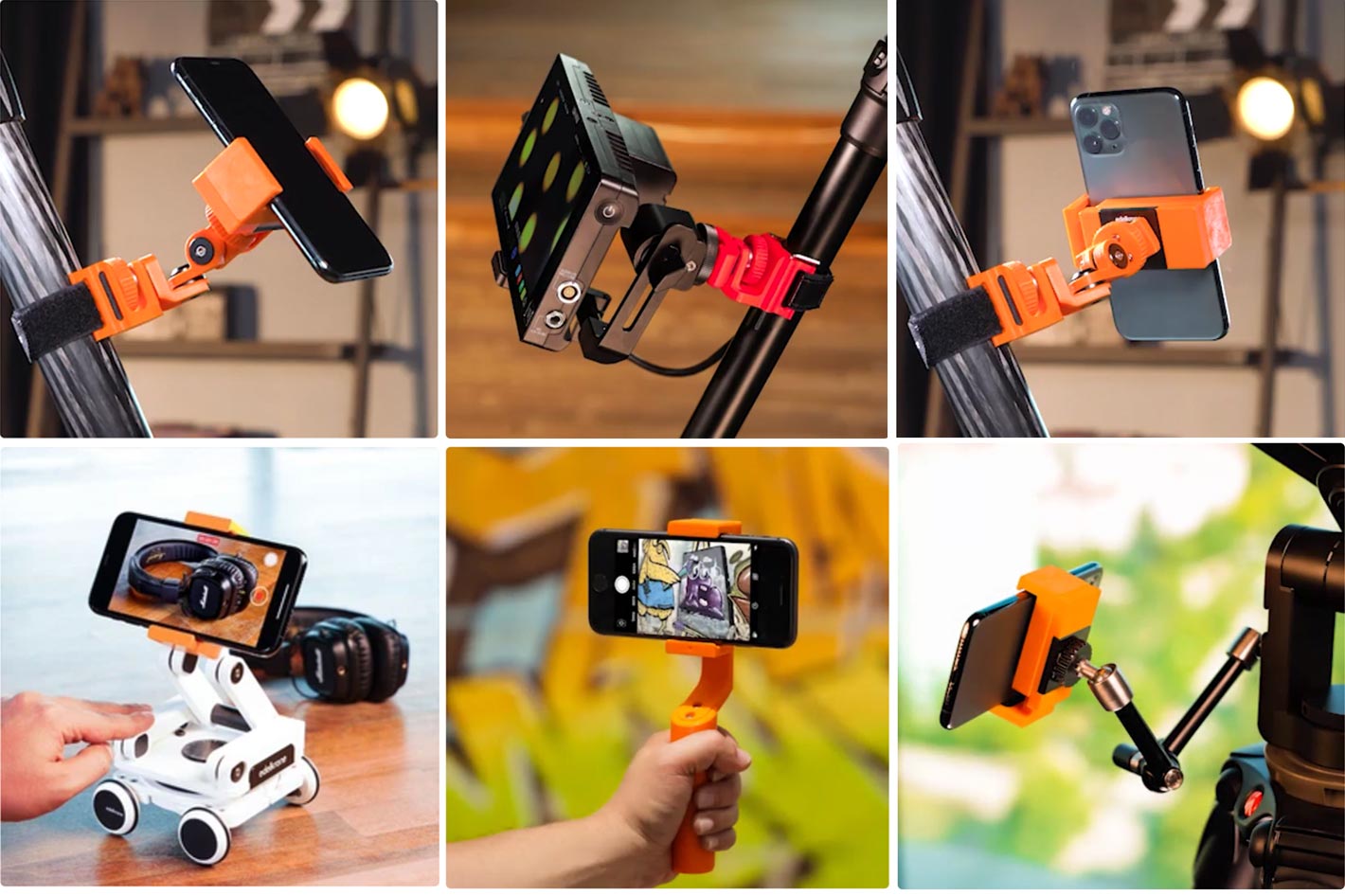 PhoneGRIP 3D: a printable phone holder from edelkrone