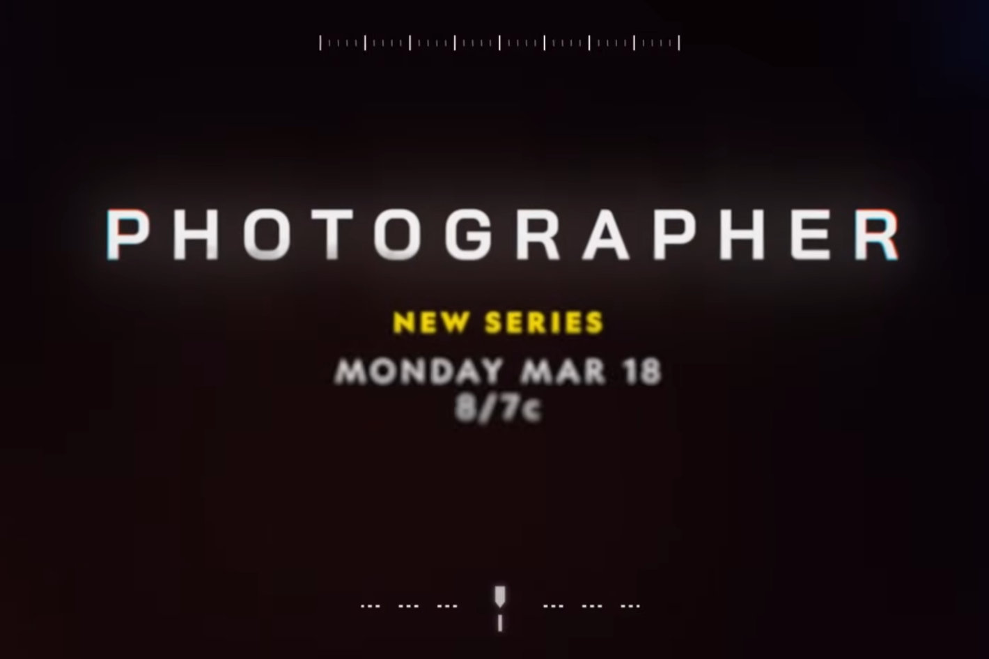 PHOTOGRAPHER: new National Geographic series premieres March 18